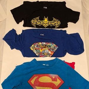 Baby Gap boys superhero shirts with capes